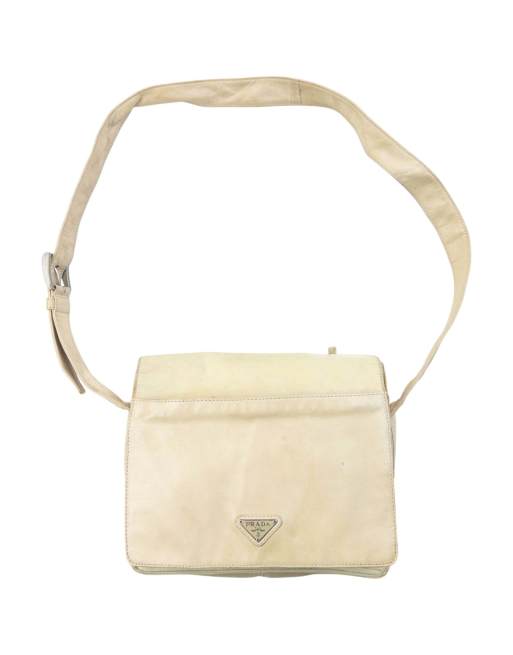Vintage 2000s Prada Leather Crossbody Bag