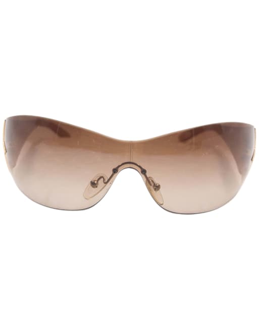 Vintage 2000s Prada Rimless Star Sunglasses, 4 of 4