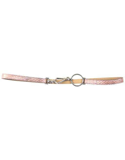 Vintage 2000s Prada Snakskin Leather Belt Size W30, 2 of 4