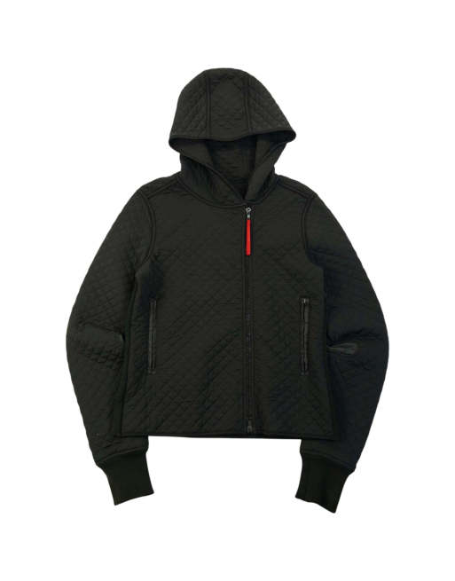 Vintage 2000s Prada Sport Quilted Zip Up Jacket Size M, 1 of 4