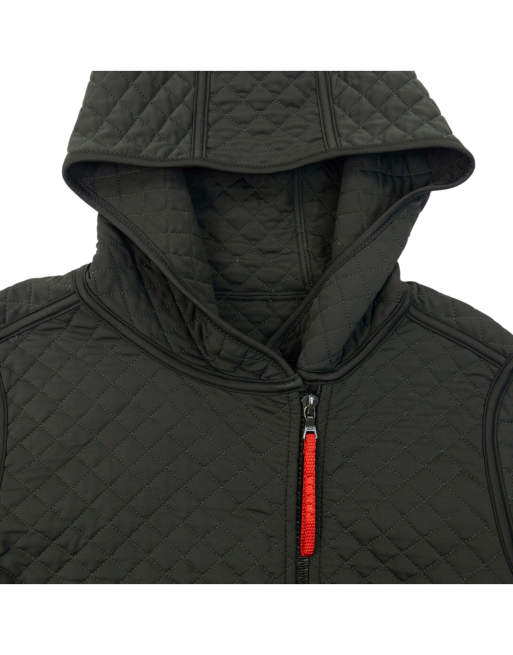 Vintage 2000s Prada Sport Quilted Zip Up Jacket Size M, 3 of 4