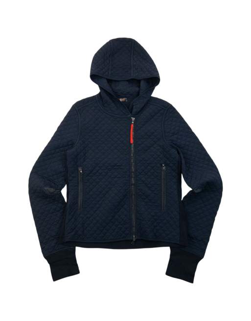 Vintage 2000s Prada Sport Quilted Zip Up Jacket Size S | ASOS