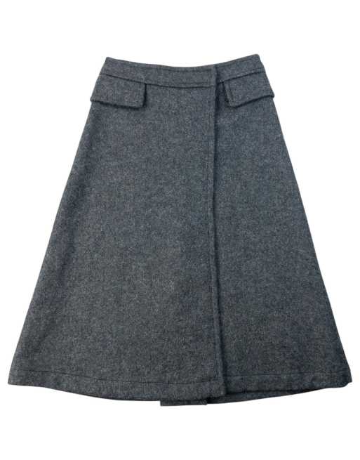 Vintage 2000s Prada Sport Wool Wrap Skirt Size W26