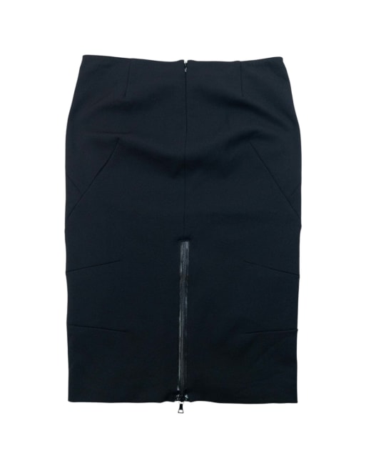 Vintage 2000s Prada Sport Zip Slit Skirt Size W29, 2 of 4