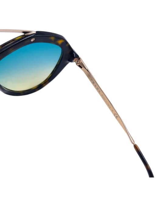 Vintage 2000s Prada Tortoise Shell Sunglasses, 6 of 7