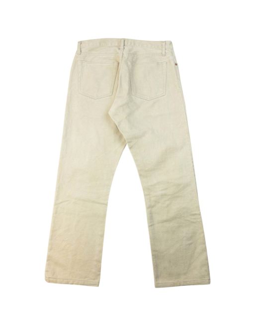 Vintage 2000s Ralph Lauren Denim Jeans Size W31 in Beige, 4 of 4