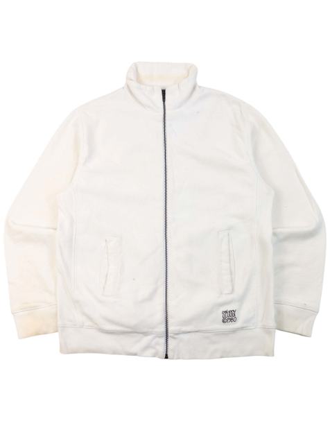 Vintage 2000s Stussy Zip Up Sweatshirt Size M - view 1