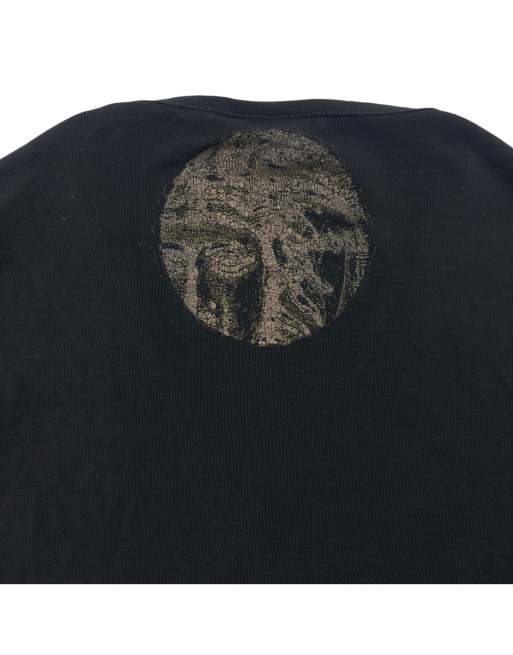Vintage 2000s Versace Jeans Couture Chain Print Long Sleeve Top Size S, 3 of 7
