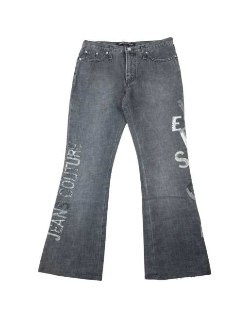 Vintage 2000s Versace Jeans Couture Embroidered Denim Jeans Size W29