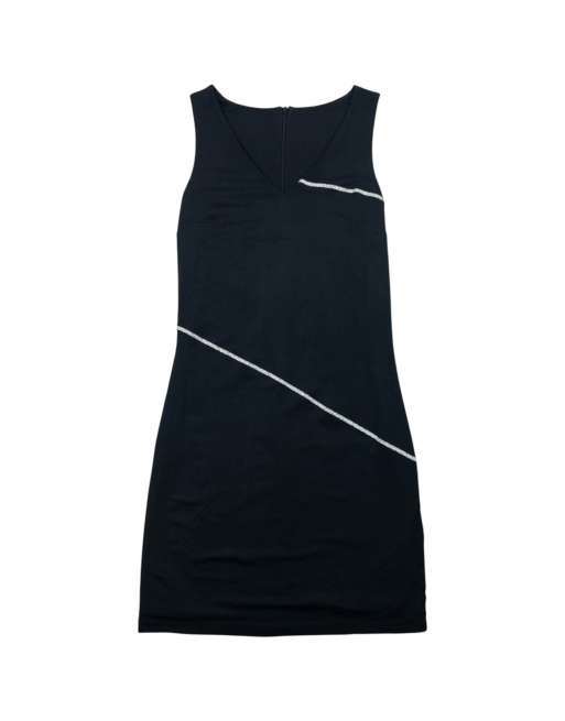 Vintage 2000s Versace Jeans Couture Embroidered Dress Size M