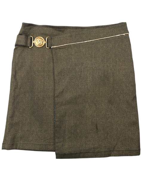 Vintage 2000s Versace Jeans Couture Wrap Mini Skirt Size W34 - view 1