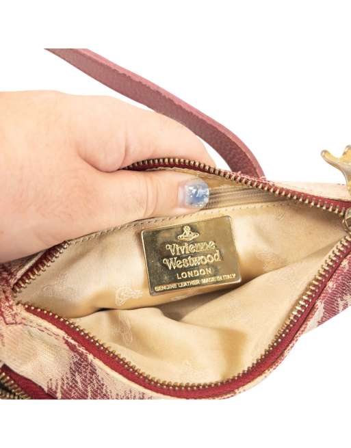 Vintage 2000s Vivienne Westwood Pattern Crossbody Bag, 4 of 4