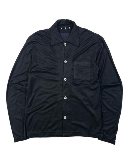 Vintage 2000s Yohji Yamamoto A.A.R Long Sleeve Button Up Shirt Size S, 1 of 5