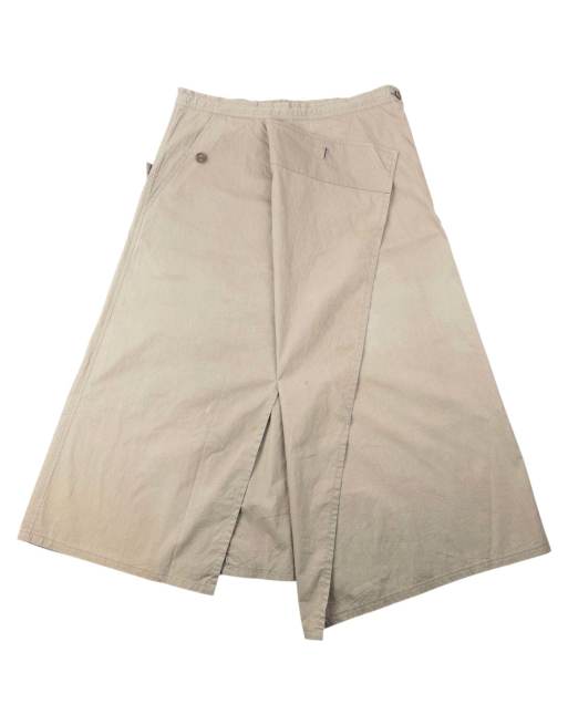 Vintage 2000s Yohji Yamamoto Asymmetric Skirt Size M | ASOS