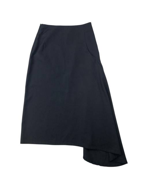 Vintage 2000s Yohji Yamamoto Asymmetric Skirt Size W26
