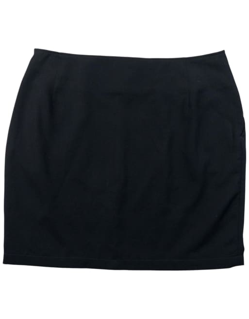 Vintage 2000s Yohji Yamamoto Wool Mini Skirt Size W27, 2 of 4