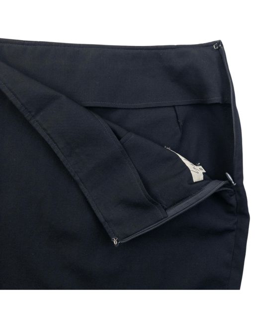 Vintage 2000s Yohji Yamamoto Wool Mini Skirt Size W27, 3 of 4