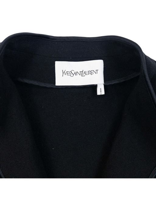 Vintage 2000s YSL Yves Saint Laurent By Tom Ford Belt Waist Jacket Size S, 4 of 7