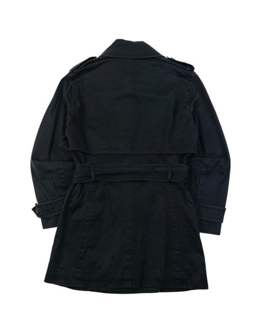 Vintage 2000s YSL Yves Saint Laurent By Tom Ford Belt Waist Trench Jacket Size M, 2 of 7