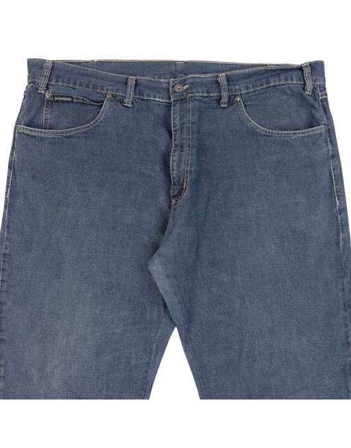 Vintage 2000s YSL Yves Saint Laurent Denim Jeans Size W44 in Blue, 4 of 7