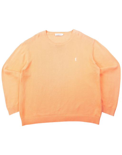 Vintage 2000s YSL Yves Saint Laurent knit jumper size xl in orange