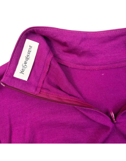 Vintage 2000s YSL Yves Saint Laurent Long Sleeve Turtleneck Top Size S, 4 of 7