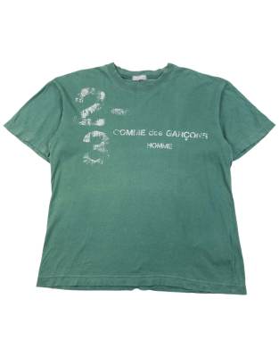 Vintage 2002 Comme Des Garçons HOMME Graphic T Shirt Size S | ASOS