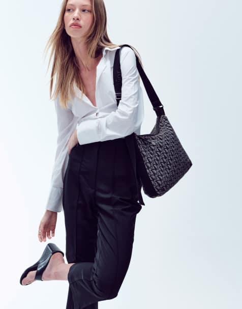 Vintage 2004 Dior monogram cross body bag in black - view 1