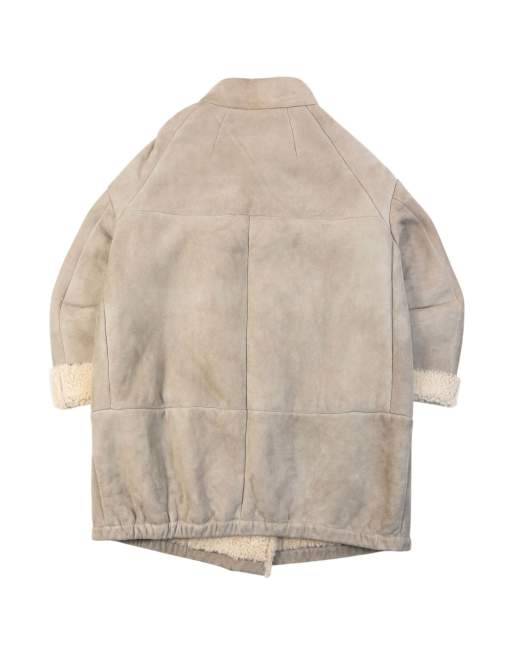 Vintage 2009 Miu Miu Fleece Lined Shearling Jacket Size L, 2 of 7