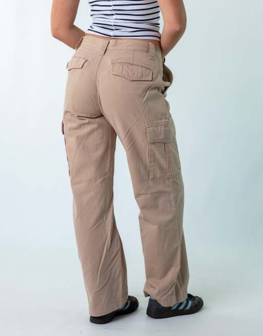 Vintage  28x30 Canvas Carpenter Jeans Tan