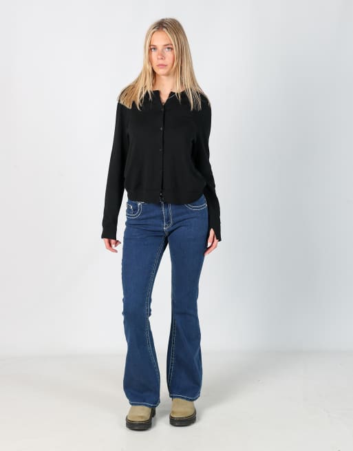 Vintage  28x32 denim bootcut jeans in blue