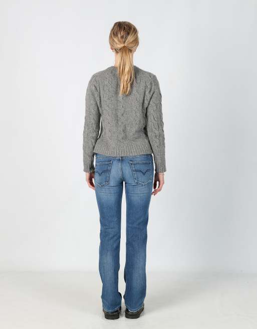 Vintage  28x37 denim jeans in blue, 3 of 4