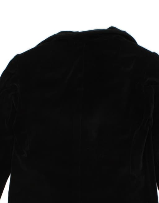 Vintage 3 Button Blazer Jacket UK 14 Medium In Black, 4 of 4