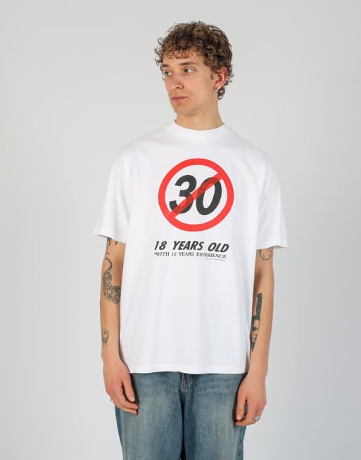Vintage 30 xl t-shirt in white