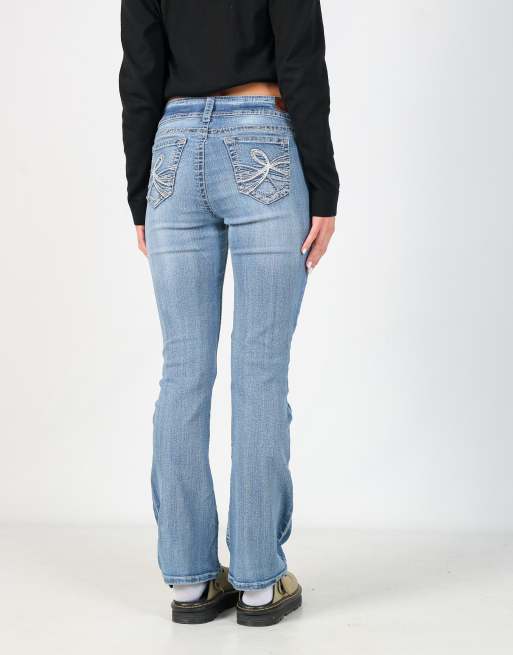 Vintage  30x31 denim bootcut jeans in light blue