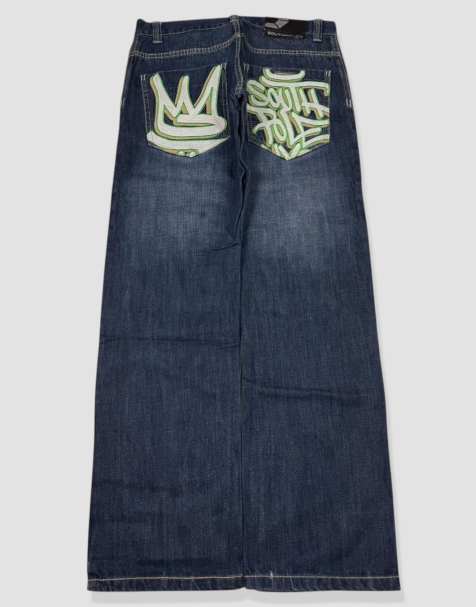 Vintage 31W 30L Southpole jeans in blue - view 1