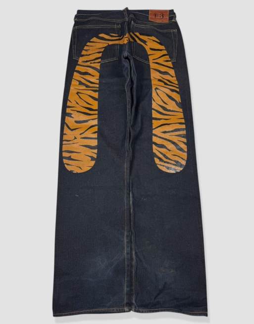Vintage 32W 32L Evisu jeans in black