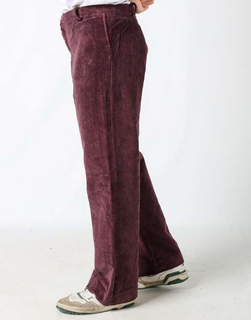 Vintage  32x30 corduroy pants in purple, 2 of 4