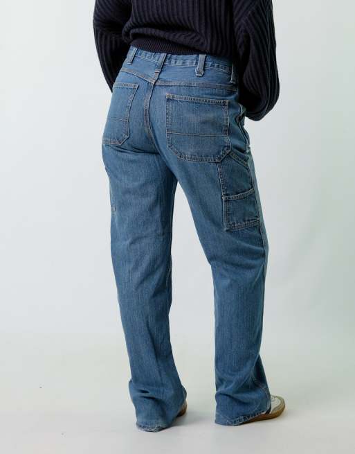 Vintage  32x32 Denim Carpenter Baggy Jeans Blue