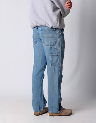 Vintage  32x32 Denim Carpenter Baggy Jeans Light Blue