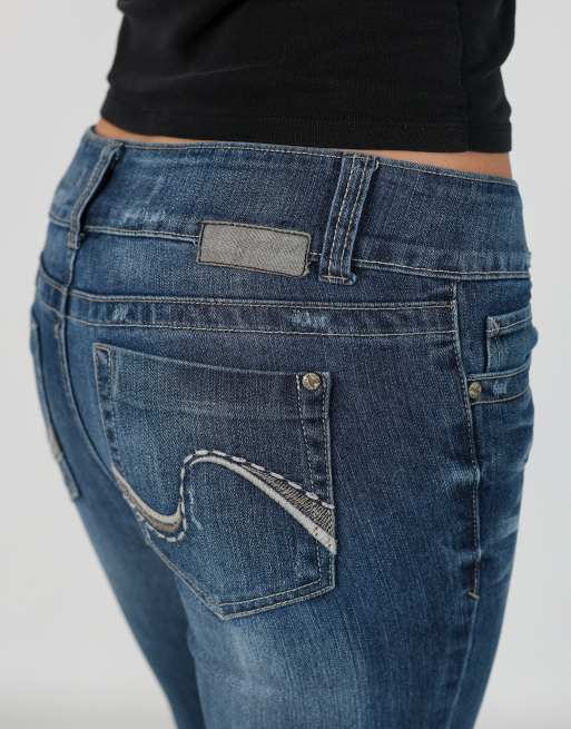 Vintage  32x33 denim jeans in blue, 4 of 4