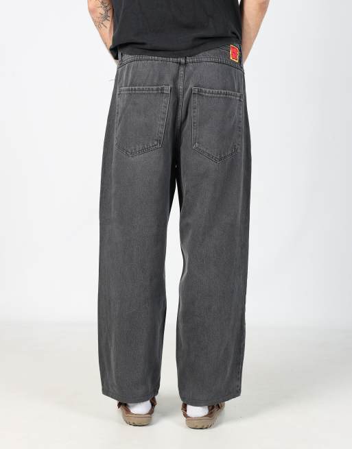 Vintage  33x30 denim jeans in charcoal grey