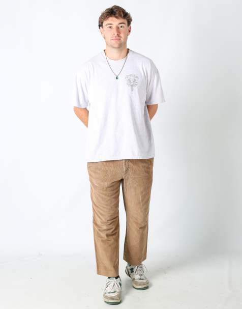 Vintage  34x30 corduroy pants in tan - view 1