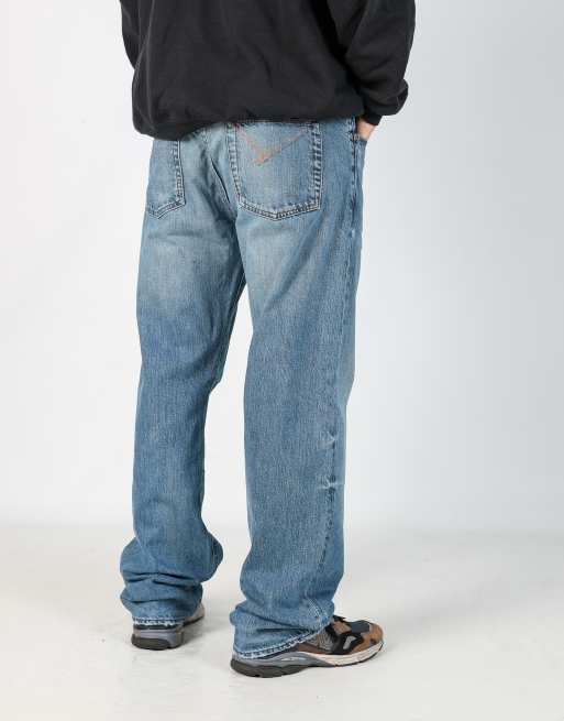 Vintage  34x32 denim jeans in blue, 2 of 4