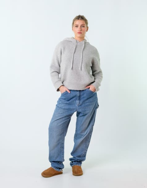 Vintage  34x34 Denim Carpenter Baggy Jeans Blue - view 1