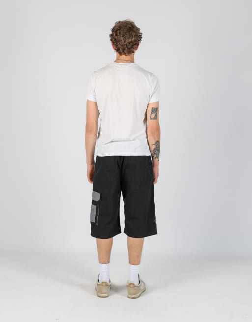 Vintage  34x45 canvas cargo shorts in black, 3 of 4
