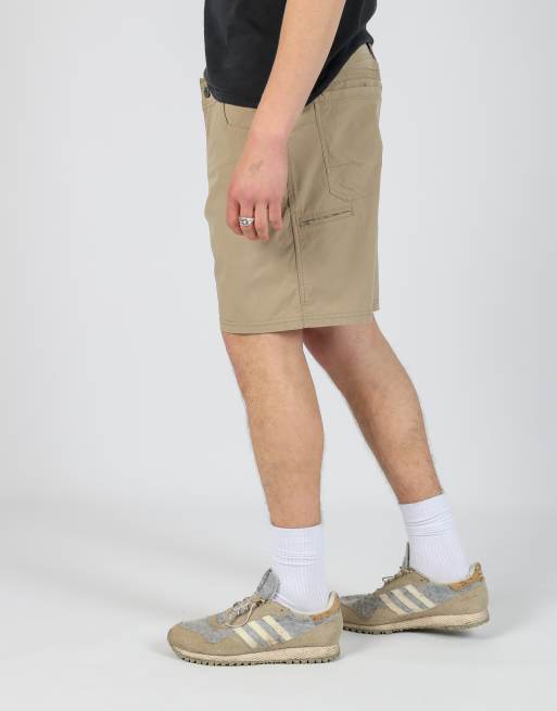 Vintage  36x18 canvas cargo shorts in tan