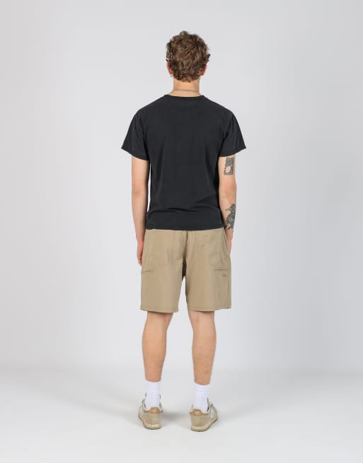 Vintage  36x18 canvas cargo shorts in tan, 3 of 4