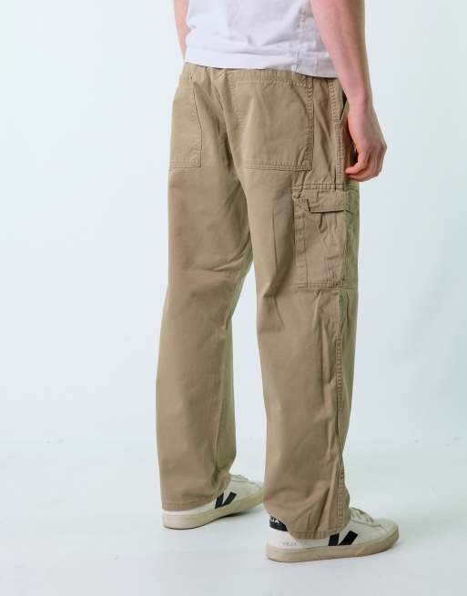 Vintage  36x30 Woven Cargo Pants Tan