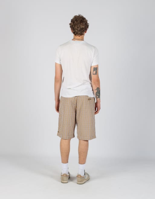 Vintage  36x38 canvas cargo shorts in yellow, 3 of 4